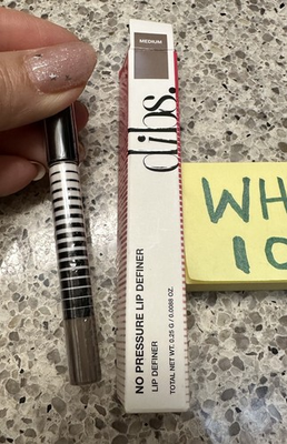 #ad DIBS No Pressure Lip Liner in MEDIUM Neutral Nude .0088oz .25g SEALED $10.99