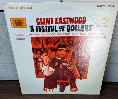 1964 Clint Eastwood A Fistful Of Dollars Soundtrack Vinyl Record LSO-113519