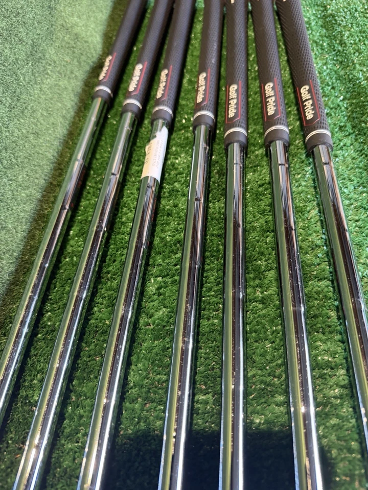 NICE LH!! Cobra T-Rail 2023 5-G Hybrid Iron Set~KBS Stiff Flex Steel~GP Grips - Image 4 of 4