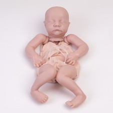 20" DIY Lifelike Reborn Doll Kits Unpainted Vinyl Silicone Newborn Baby Parts