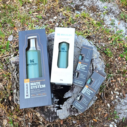 US ๐บ๐ธ GREEN TERERE Mate System STANLEY acciaio inox KIT ORIGINALE originale 1,2 L - Foto 29 di 33