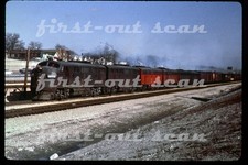 R DUPLICATE SLIDE - Chicago Great Western CGW 104A F-3 Action mit Fracht
