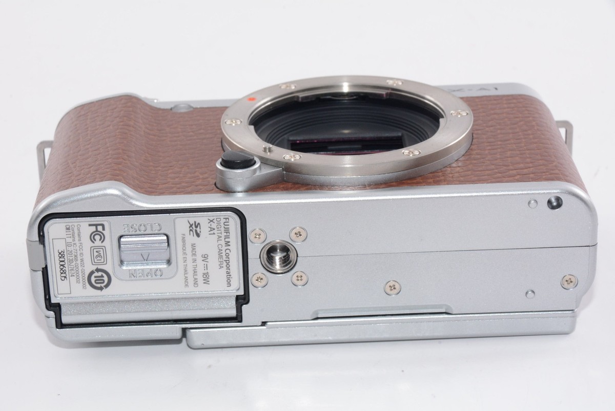 FUJIFILM X-A1 Mirrorless Digital Camera Body Brown English