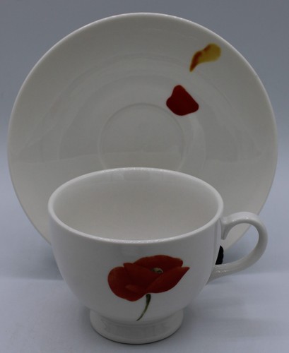Ambroise by Lynn's China Cup & Saucer Set (set of 7 Cups & 8 Saucers) Floral - Picture 6 of 16