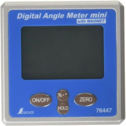 Mini medidor de ángulo digital SHINWA 76447 con imán de JAPÓN (56x56x30mm) - Imagen 2 de 24