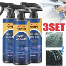Car Coating Spray,Quick Effect Coating Agent,Car Scratch Wax Polish Spray Liquid