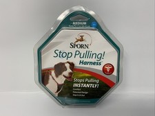 Sporn Dog Harness Stop Pulling Comfort Safety Adjustable Neck Med 12‐17" Blue