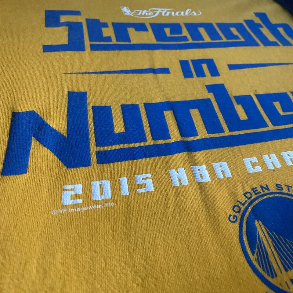 Lote de camisetas Golden State Warriors para hombre L 2015 y 2017 campeón de las finales de la NBA Adidas Foto 3 de 4