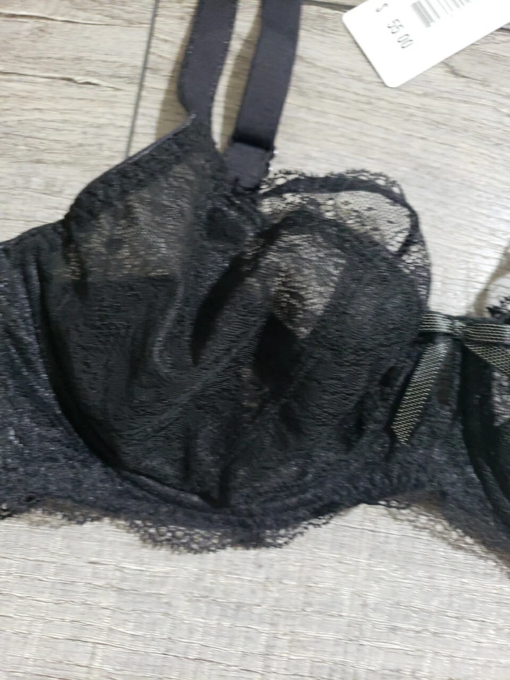 Бюстгальтер с глубоким декольте женский Freya 32DD Fancies на косточках, AA1011 черный  - Изображение 3 из 4