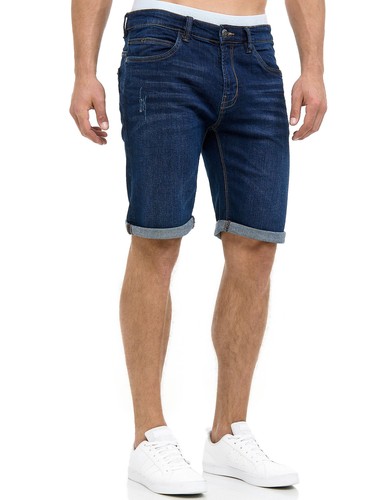 Indicode Herren Jeansshorts Caden-Kurze Hose Denim Shorts Bermuda Sommershorts - Bild 53 von 126