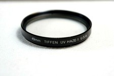 Tiffen 49mm UV Haze-1 Filter, Excellent, Free 2-3 Day Ship  