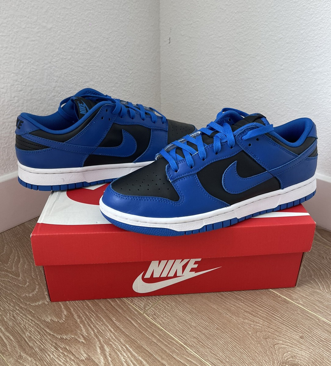 Dunk low black hyper cobalt white Clearance