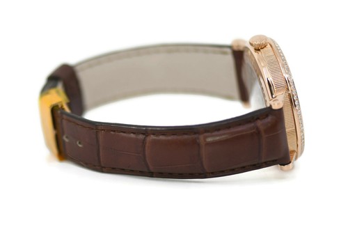 Breguet Classique Moonphase Diamant 18K Rose or Montre 8788 - Photo 3 sur 5