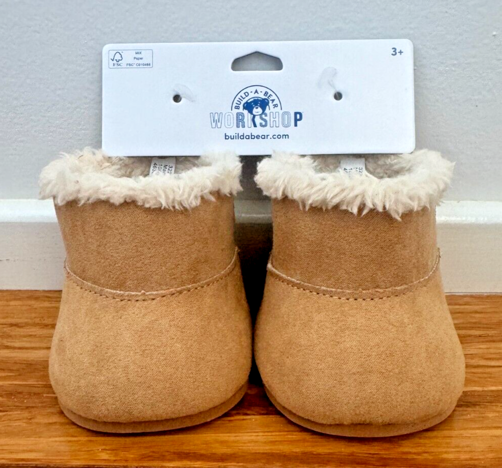 Build-A-Bear Winter Sherpa Ugg Boots AUS NZ Limited Exclusive