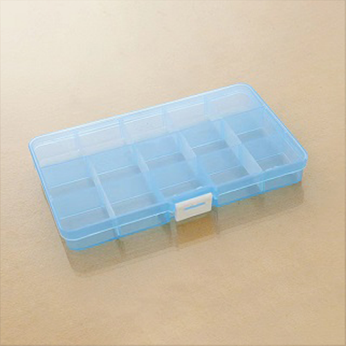 1-12x Transparent 15 Removable Section Compartment Organiser Box Plastic divider - Picture 10 of 15