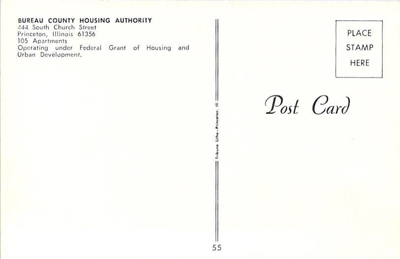 Bureau County Housing Authority, Princeton, Ill. eBay