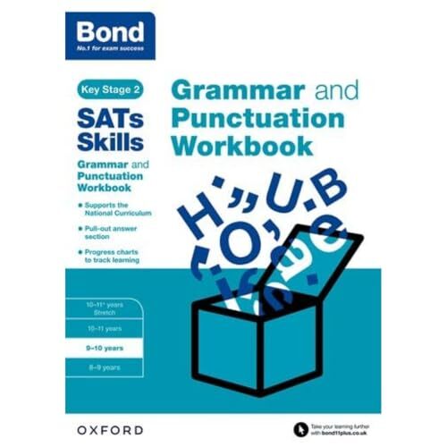 Bond Grammar and Punctuation Workbook 9-10 Years. Hughes New** - Image 3