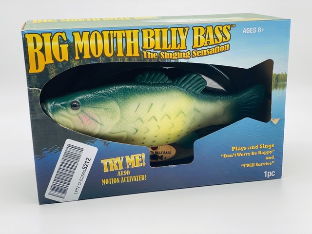 Big Mouth Billy Bass, Le Poisson Chantant Gemmy à Détecteur De Mouvement