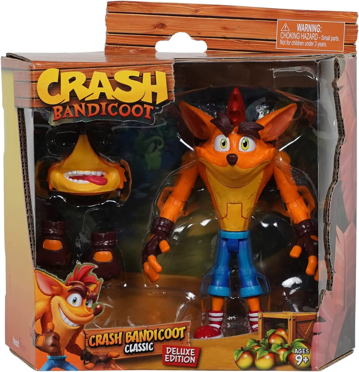 Nueva figura de lujo de Crash Bandicoot - ¡Articulada y lista para jugar!