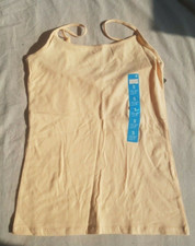 Primark Cami Vest Top Plain Stretch Spaghetti Strap 2XS-3XL 30+colour