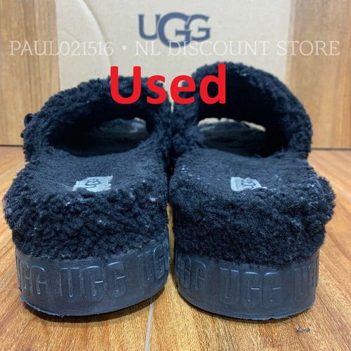 UGG Women's Fluffita Slide Sandals 1113475 ~ Black ~ Sizes 6 7 8 9 10 - Picture 9 of 10