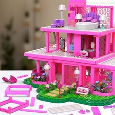 Barbie The Movie - MEGA - Casa dei Sogni, set da costruire di 1795 pezzi da coll