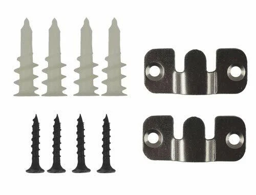 DISPLAYGIFTS 4 PCS Heavy Duty Picture Frame Hooks / Cabinet Wall Mounting Wall Hangers