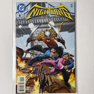 Nightwing #1-5 Vol 2 (Oct 1996-Feb 1997, DC) ALL 5 Signed by Scott