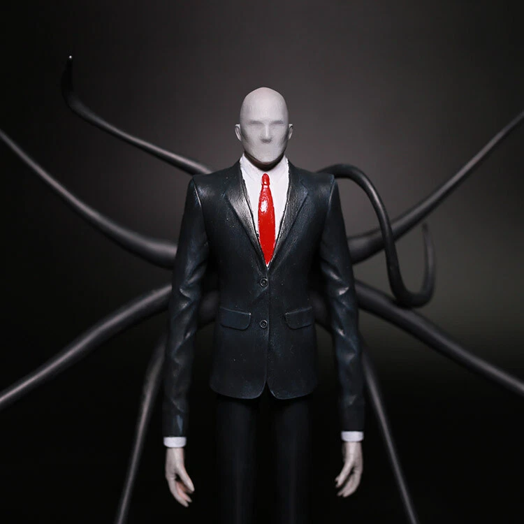 Slender Man 7 " Legend of Horror Action Figure Collectible Scene Decor Toy - Image 4 of 4
