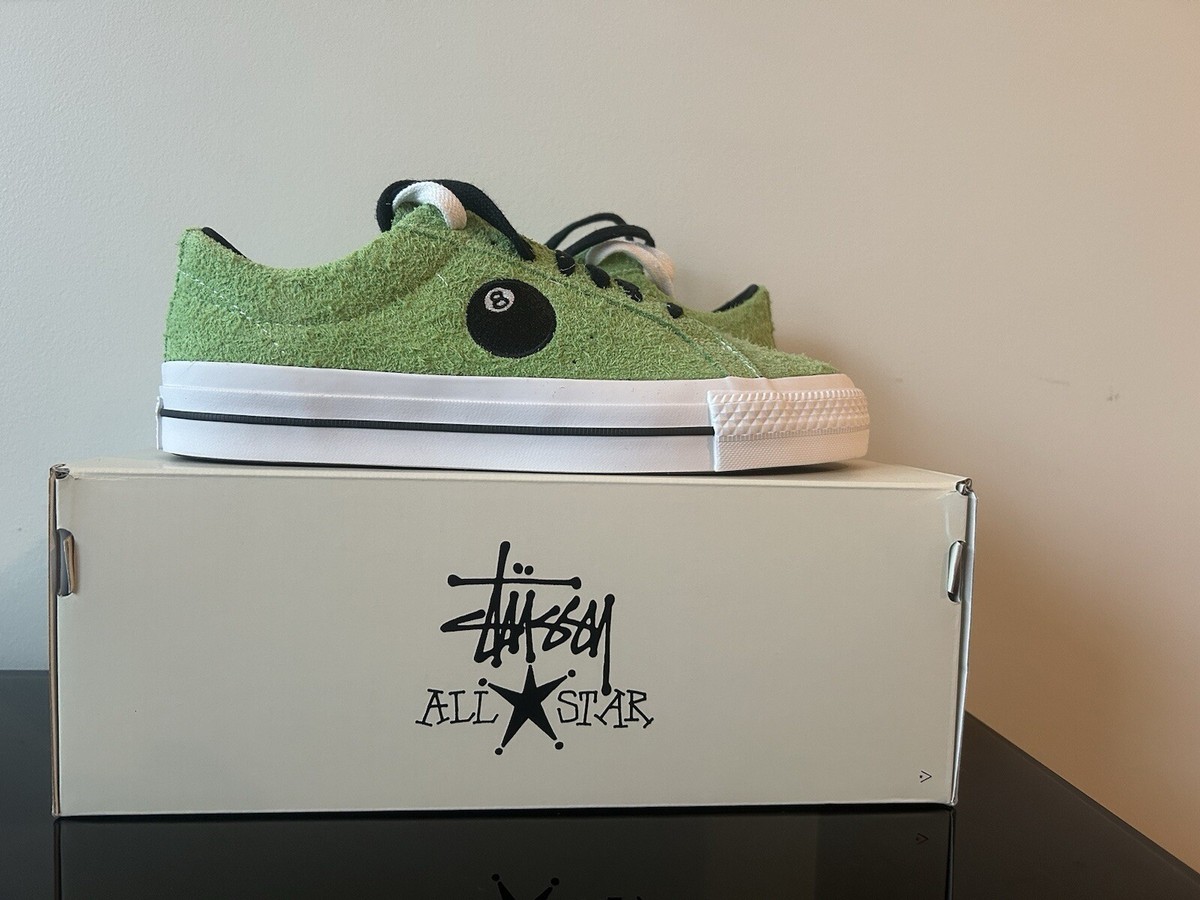 Size 7 - Stussy x Converse One Star Pro Low 8 Ball for sale online