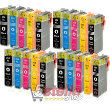 KIT 20 CARTUCCE 364 XL PER HP PHOTOSMART C310a C410b C510a 7510 7520