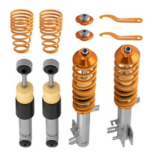 Front & Rear Coilovers Coil Springs Struts Shocks Absorbers For Fiat 500 2007+