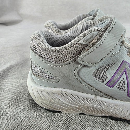 New Balance 519 Running Shoes Baby Toddler Size 6.5 Easy On Gray Purple IT519PV - Picture 16 of 18