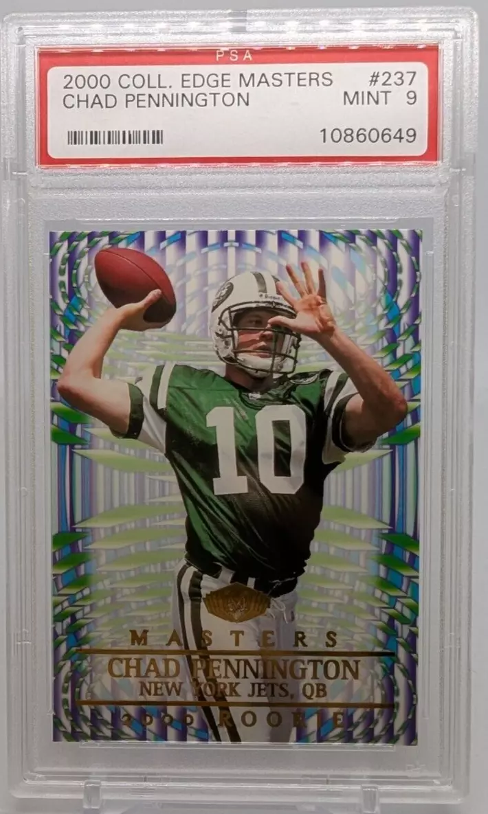 Chad Pennington trading card