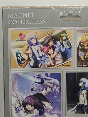 Angel Beats Scenes Magnet Collection Anime 6 Piece Set Yui Yuri