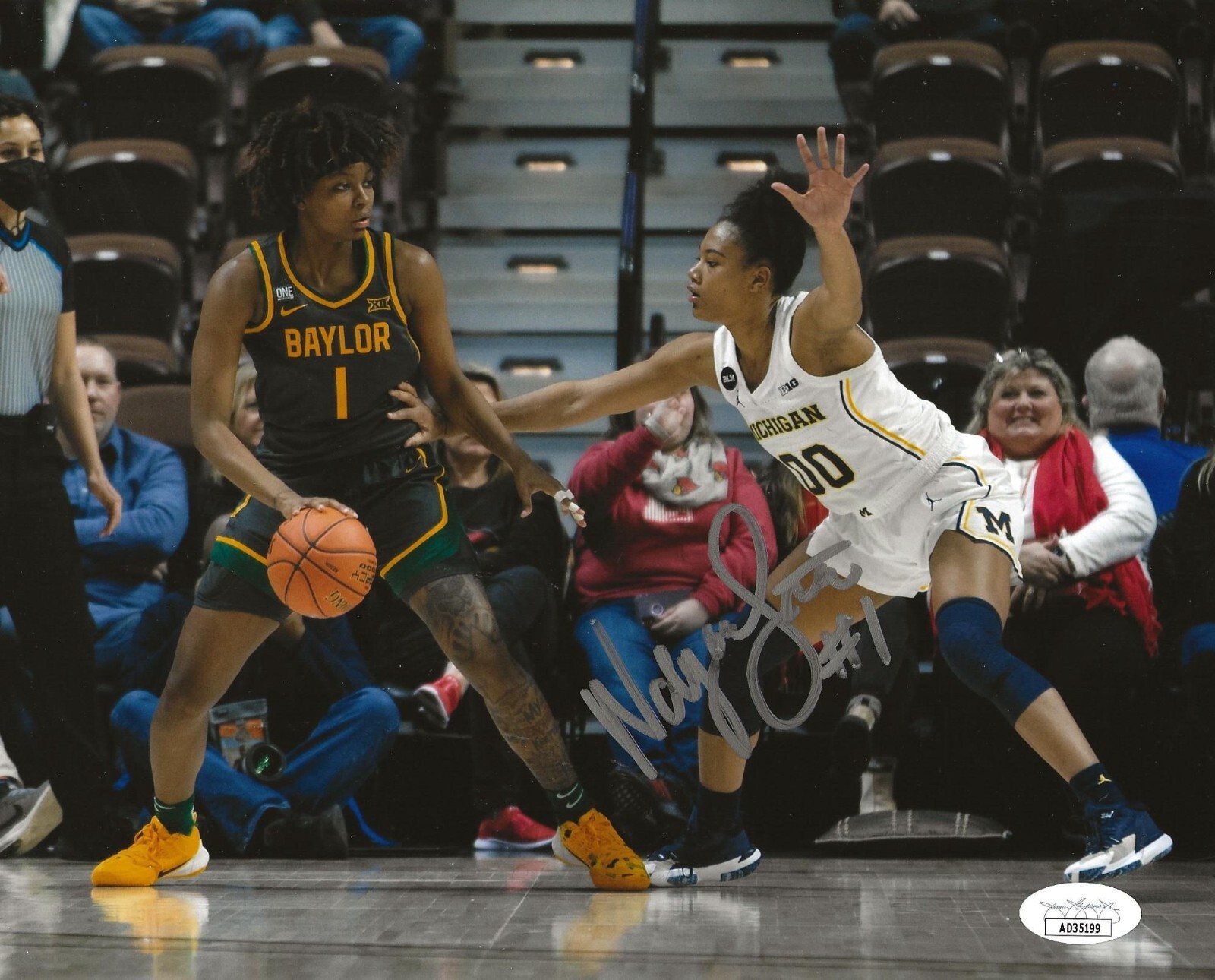 NaLyssa Smith Autographed Signed Baylor Bears Indiana Fever 8x10 photo 4 JSA 