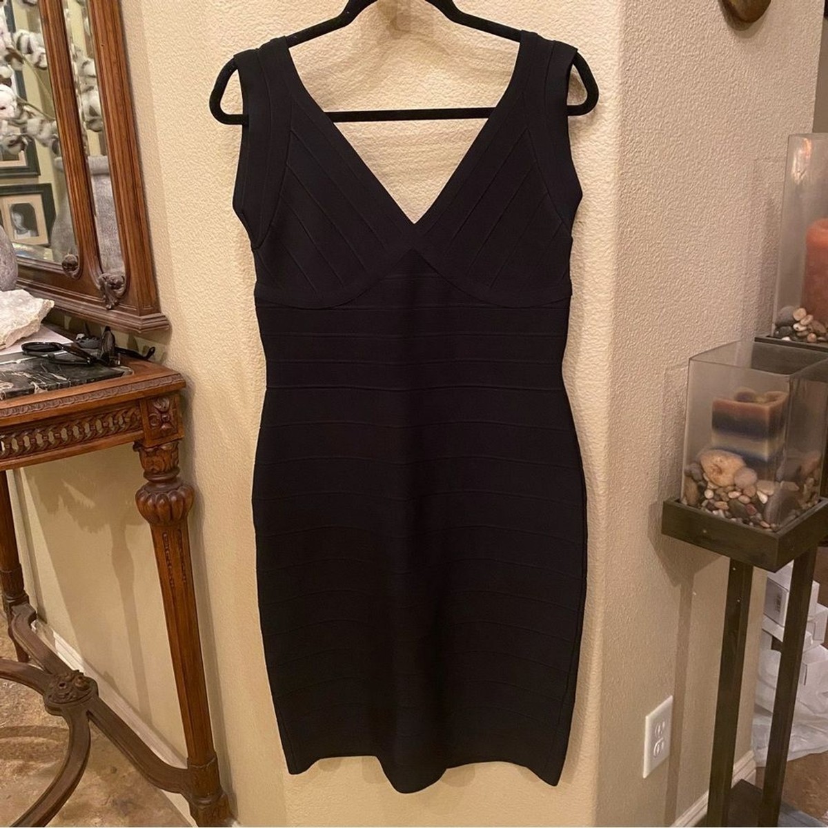herve leger black bandage dress The Holly Dress