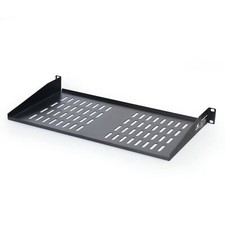 Home Rack Shelf - Universal Cantilever Vented 1U Rack Tray for 19 Server Rac...