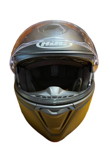 HJC Helmets Men's i90 Street Motorcycle Dot Helmet Matt Black 3XL Full Face - Picture 2 of 10