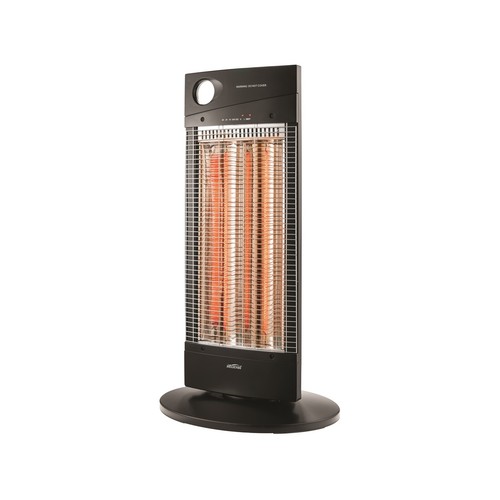 MISTRAL Radiant Tower Heater Powerful 1000W Carbon Fibre Element Portable Remote eBay
