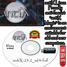AntiX Linux Bootable DVD – Lightweight Operating System for All Computers