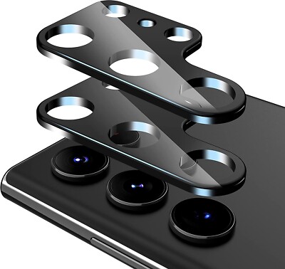2X 3D Kameraglas für Samsung Galaxy S23 / Plus / Ultra Schutz Panzerfolie Linse