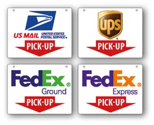 Shipping Dept. Signs, USPS or Fedex or UPS, choose one