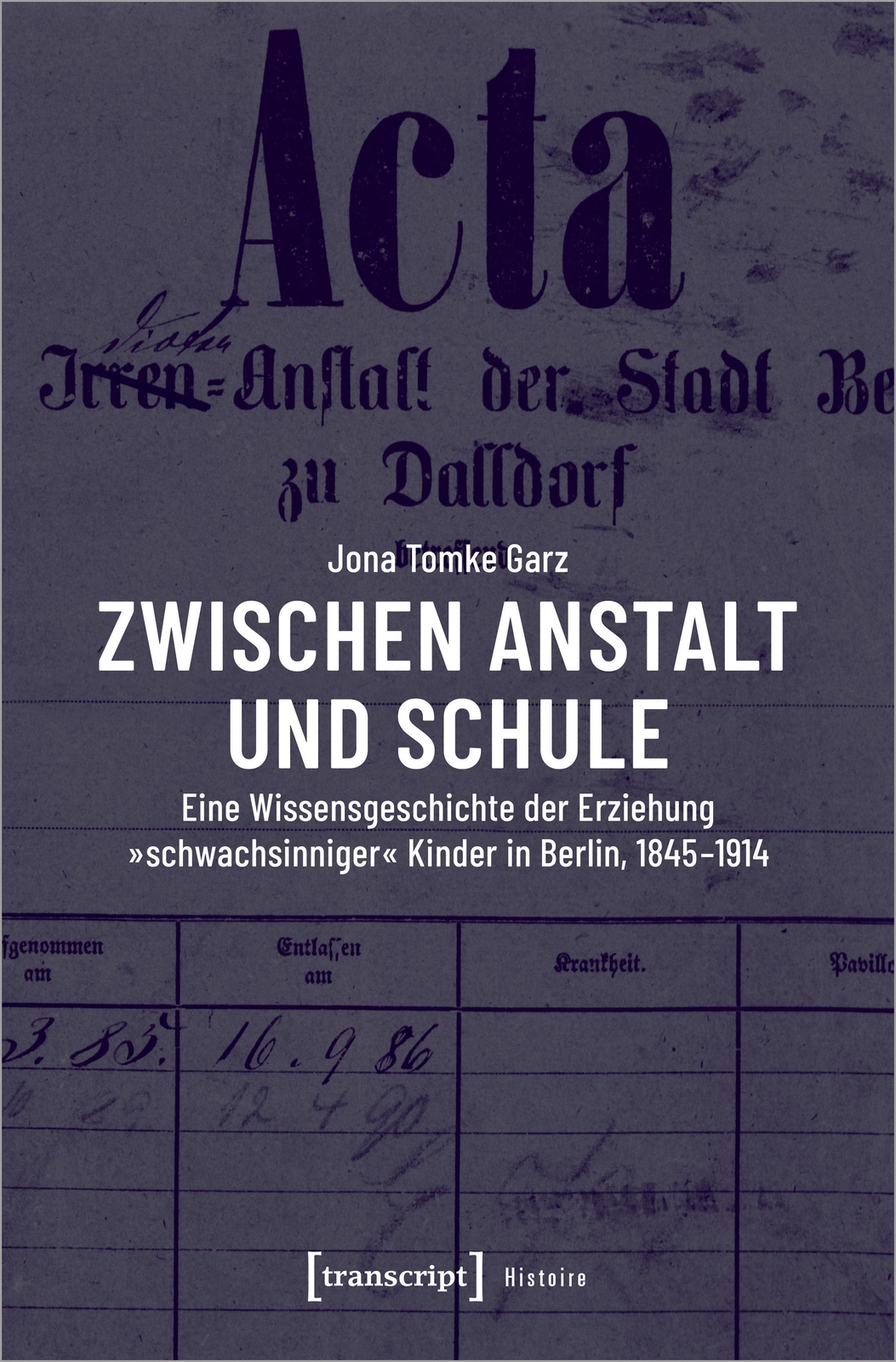 Thumbnail - Zwischen Anstalt Und Schule Jona Tomke Garz