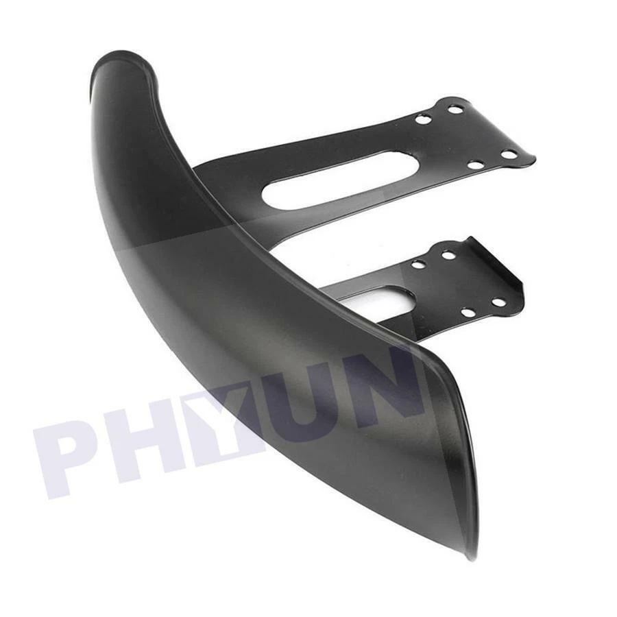 Motorcycle Retro Front Fender Metal Feet before Mud Fenders USA for Honda CG125 Foto 4 de 4