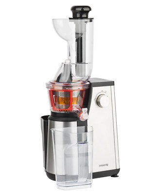 Slow Juicer 400 Watt H.Koenig GSX18 Entsafter Saftpresse Zitruspresse Obstpresse