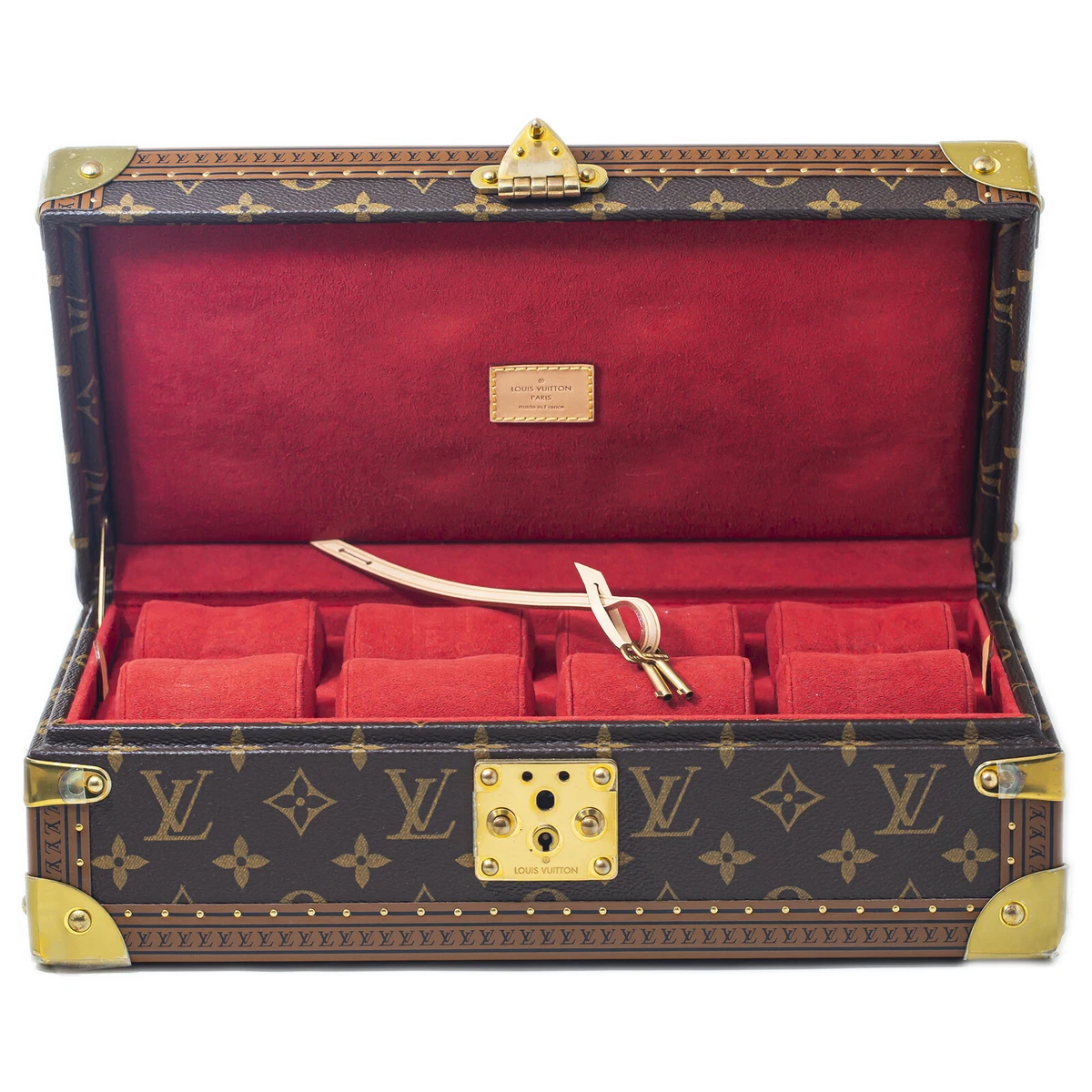 Louis Vuitton Monogram Canvas 8 Watch Trunk Case Louis Vuitton