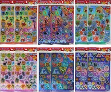 Pokemon hologram Stickers Daiso Limited Pikachu Tomy New JP
