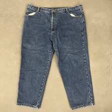 Mens Guide Gear Flannel-Lined Jeans Size 48 X...