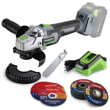 20V Cordless Brushless Angle Grinder Grinder 4.5inch 8500RPM Brushless Grinder